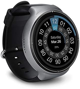 JASZHAO Smart Watch RAM 2GB ROM 16GB Android 5.1 MTK6580 Quad Core Heart Rate Smartwatch Support 3G GPS WiFi,C