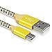 Micro USB Cable, CIKOO 10FT Premium Extra Long Nylon Braided High Speed USB 2.0 to Micro USB Durable Data Charging Cable for Android Devices, Samsung Galaxy, Sony, HTC, LG, ZTE, Motorola and more