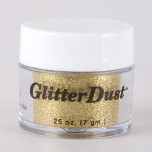 Mehron glitter dust - 18 karat gold gd (0.25 oz/7 gm)