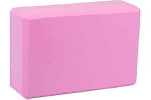 Kenhihi Yoga Block - Unsupported Latex Eva foam - Soft non slip surface with bevel for yoga, pilates, meditation - Yoga accessories for stability, balance and deep stretching