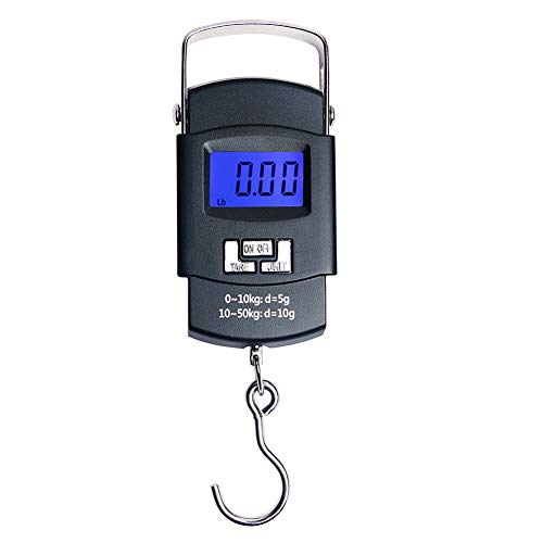 Emoly Portable Electronic Digital Hanging Fishing Scale With