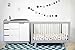 Babyletto Hudson 3-in-1 Convertible Baby Crib with Toddler Bed & Daybed Conversion - Strong, Durable & Easy to Assemble - GREENGUARD Gold Certified w/ 4 Adjustable Mattress Heights - Grey and White