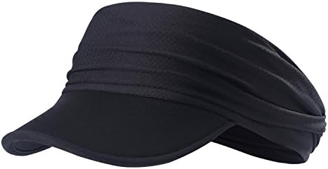Sun Visors for Women - Yoga Headband Outdoor Peaked Golf Cap Headwear Visor Hat Race Gear UV Protection