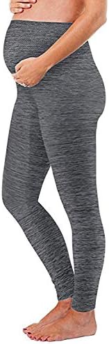 Maternity Leggings Seamless Solid Color Nursing Clothes Tights - 1, 2, and 3 Pack Gift Set - Stretch