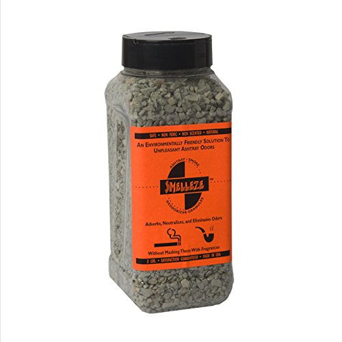 SMELLEZE Natural Ashtray Smell Remover Deodorizer: 2 lb. Granules Rid Smoke Stench