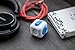 LPVLUX Fidget Stress Dice Toy Cube – Flippy Chain Fidget Toy – The Premium Fidget Dice Anti-anxiety, Depression, Stress, ADD & ADHD Cube for Children/Adults (White/Blue)