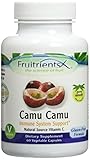 Camu Camu - Helps Detox The Body, Strengthens Immune System, Supports Anti-Aging, Plant Source Vitamin C - Emerald Labs (Fruitrients) - 60 Vegetable Capsules