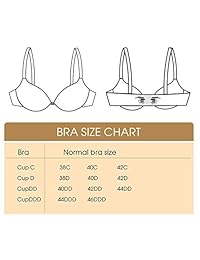 Sujetadores para dama con cierre frontal, talla grande, sujetador de cobertura completa para dama 38D-46DDD Cup