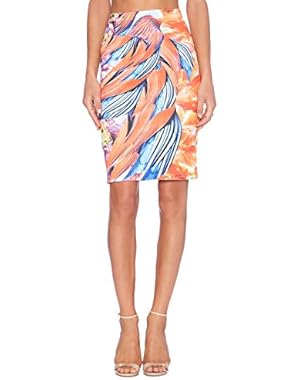 Neoprene Birds Of A Feather Skirt XS