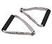 THERABAND Resistance Band Handles, Soft Handles Pair, Accessories for Elastic Resistance Bands & Tubes, Exercise Equipment for Home Gym, Overhead Strength Training, & Stretching, Use with Door Anchor
