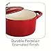 Tramontina Bestow 24-Ounce Small Cocotte Pot, Enameled Cast-Iron Dutch Oven with Lid for Cooking & Serving - Gradated Red, Oven & Stovetop Safe
