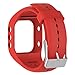 GBSELL ReplacementSoft Silicone Rubber Watch Band Wrist Strap For Polar A300 Fitness Watch (Red)