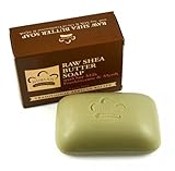 Bar Soap Raw Shea Butter, 5 oz Bar (5 Pack)