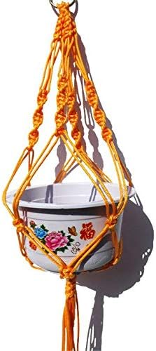 Hanging Lifting Rope String Macrame Plant Hanger Planter Flower Basket Holder Garden Flower Pot Tassel for Indoor Outdoor