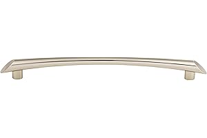 TOP KNOBS Barrington 9" Center Arch Pull Finish: Polished Nickel