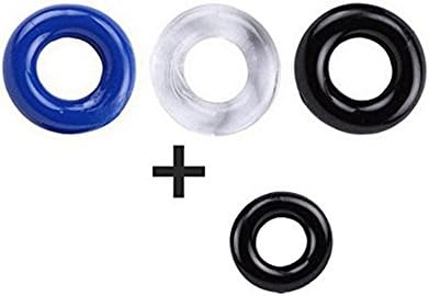 4 Pack Waterproof Medical Grade Silicone O ring-Enhance male charisma