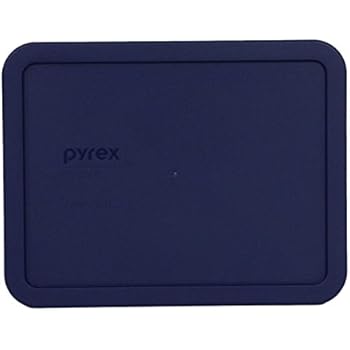 PYREX Blue 6-cup RECTANGULAR Plastic Cover 7211-PC (1 Pack)