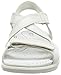 Ecco Footwear Womens Babett Cross Sandal Dress Sandal, Shadow White, 40 EU/9-9.5 M US