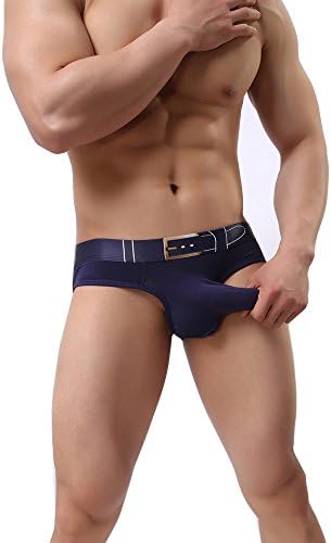 AUKU Mens Thong Breathe Underwear，Separation Triangular JJ Sets Underwear