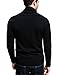 Match Men's K|G Series Shawl Collar Cardigan Sweater (US M (Tag size XL),Black)