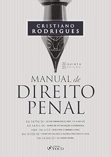 Livro Manual de Direito Penal - 5ª Ed - 2025