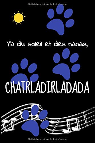 Y A Du Soleil Et Des Nanas Carnet De Notes Chat Humour Musique 6x9 Pouces A5 100 Pages Carnet De Notes Avec Lignes Notebook Journal Cahier Bloc Notes Original French Edition Editions Chat Va Bien Amazon Com Books