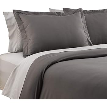 Amazon.com: Duvet Cover King, Charcoal Gray: Home & Kitchen