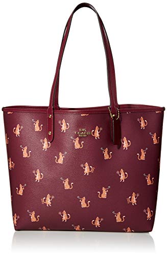 COACH Reversible City Tote with Party Cat Print Ethiopia Ubuy - Main Image