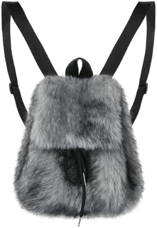 Amazon.com | Dolls Kill Case Of The Grumpies Fuzzy Backpack by
