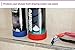 Rust-O-Less: Stops Shaving Cream Can Rust (Black, Regular Size, 2 Pack)