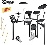 Roland TD-11K Electronic Drum Set Bundle with 3 Pairs of Sticks, Audio Cable, and Austin Bazaar Polishing Cloth