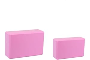 Kenhihi Yoga Block - Unsupported Latex Eva foam - Soft non slip surface with bevel for yoga, pilates, meditation - Yoga accessories for stability, balance and deep stretching