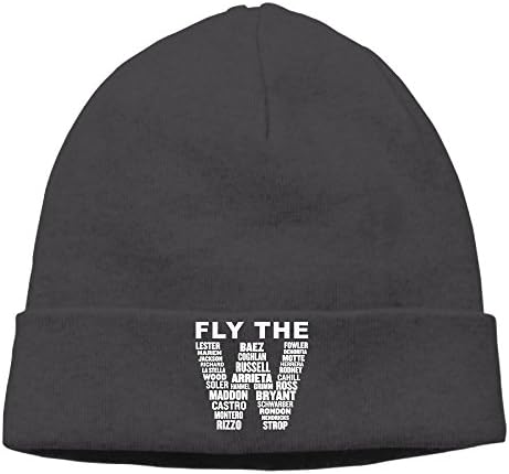 Fly The W Soft Funny Black Skull Hat Beanies Cap