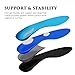 Orthotic Insoles for Flat Feet Against Plantar Fasciitis Arch Insert Men Shoe Insoles Relieve Feet Pain Overpronation Running Shoes,Tennis Dress Shoes Work Boots (Mens 7-7 1/2 | Womens 9-9 1/2）