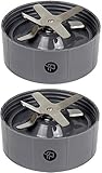 Blender Blade Replacement - compatible with Nutribullet Original and Pro | Premium NutriBullet-compatible replacement parts & accessories - by Preferred Parts (Pack of 2)