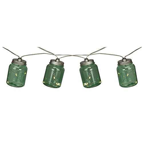 River's Edge Twinkling Canning Jar Light, 10'