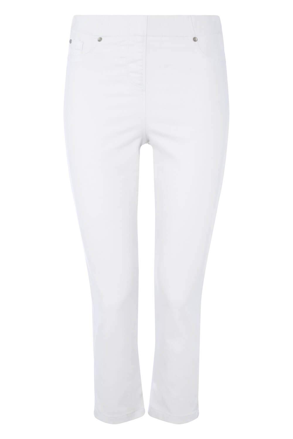 roman bengaline cropped trousers