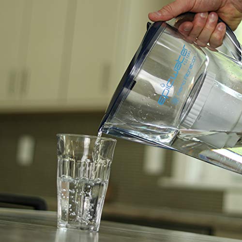 Epic Nano | Water Filter Pitchers for Drinking Water | 10 Cup | 150 Gallon Long Last Filter | Gravity Water Filter… - Image 8