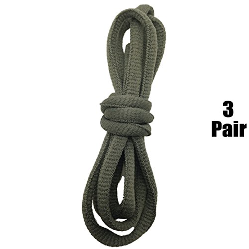 iBarbeShoelaces Shoe Laces,iBarbe Strings 52" Long 1/4" Wide,Strong Shoe Laces