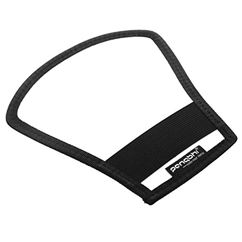 pangshi Flash Diffuser Reflector Two-Sides Silver/White Bounce for Speedlite Nikon SB-600, SB-800, SB-900, Canon 380EX 430EX 550EX 580EX Vivita Flash Sunpack Nissin Sigma Sony Pentax Olympus Yongnuo