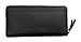 Kate Spade New York Neda Larcnmont Avenue Pebbled Leather Wallet Zip Around Black, Medium
