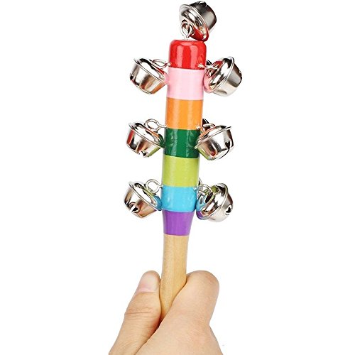 JYFY Musical Instruments 12 Pcs Percussion Toy Rhythm Band Xylophone Set for Kids Preschool Educational with Carrying Bag - Thumbnail 4