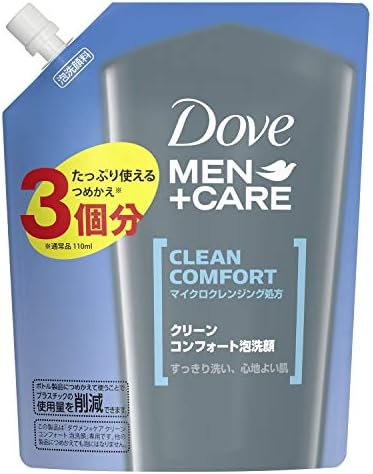 【Amazon.co.jp限定】 Dove MEN(ダヴメン) クリーンコンフォート泡洗顔 詰替え用 330ml
