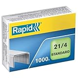 Rapid 21/4 Staples Box mm Standard GALVA Box of