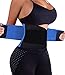 VENUZOR Waist Trainer Belt for Women - Waist Cincher Trimmer - Slimming Body Shaper Belt - Sport Girdle Belt (UP Graded)(Blue,X-Large)