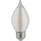 Satco S23413 Medium Light Bulb in White Finish,