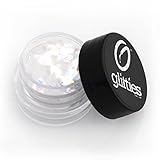 Diamond Dust - Iridescent White .094" Hexagon Glitter - 5 Gram Jar Solvent Resistant Glitter Made in the USA! Over 10 Amazing Colors to Choose From!