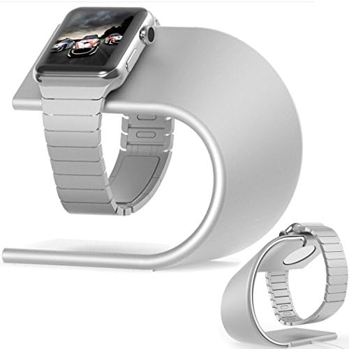 Apple Watch Stand for Apple Watch Band 42mm 38mm Series 3 2 1 (silver stand one)