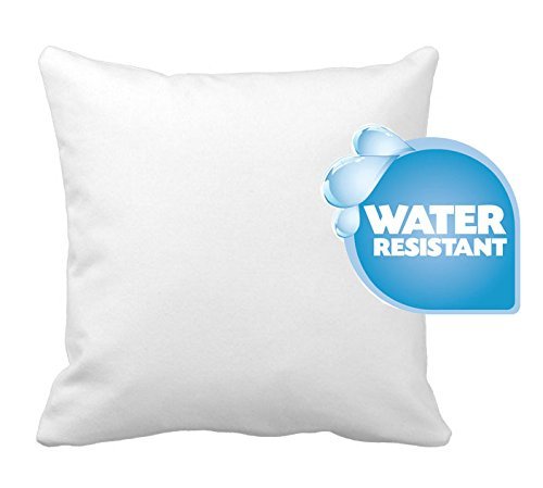 IZO Home Goods Premium Outdoor Anti-mold Water Resistant Hypoallergenic Stuffer Pillow Insert Sham Square Form Polyester, 22" L X 22" W, Standard/White - Thumbnail 5