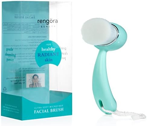 Premium Ultra Soft Face Brush - Best for Sensitive Skin Facial Cleansing, Acne Treatment, to Deep Cleanse Pores, Gentle Microfiber Bristles for Daily Face Cleaning